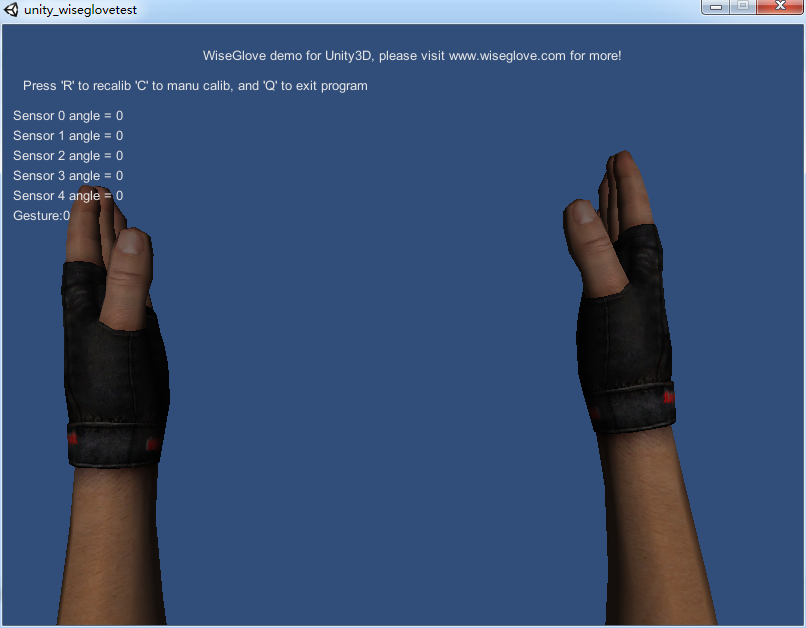 Unity3D動(dòng)畫(huà)手捕捉綁定演示